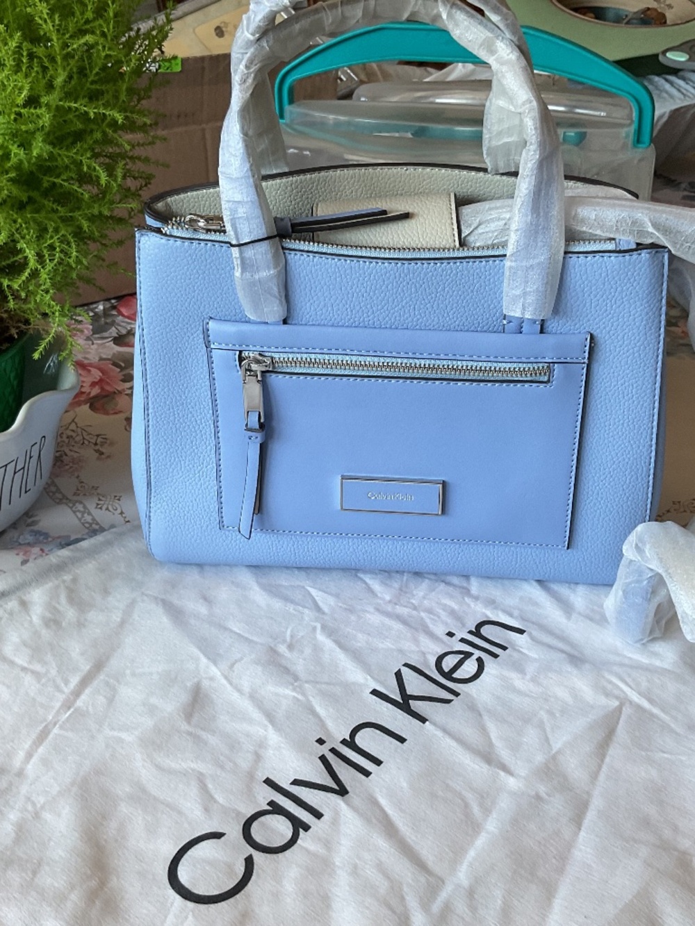 Calvin Klein Blue Purse
